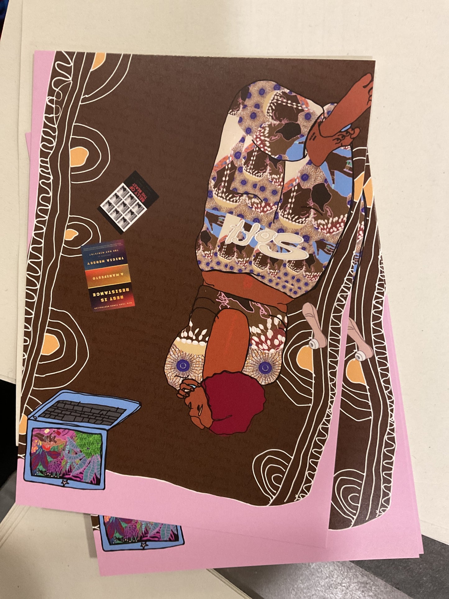 Postcard by Naomi Bed