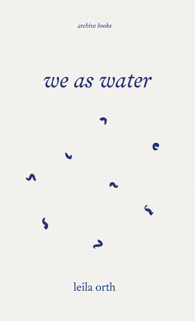 we as water