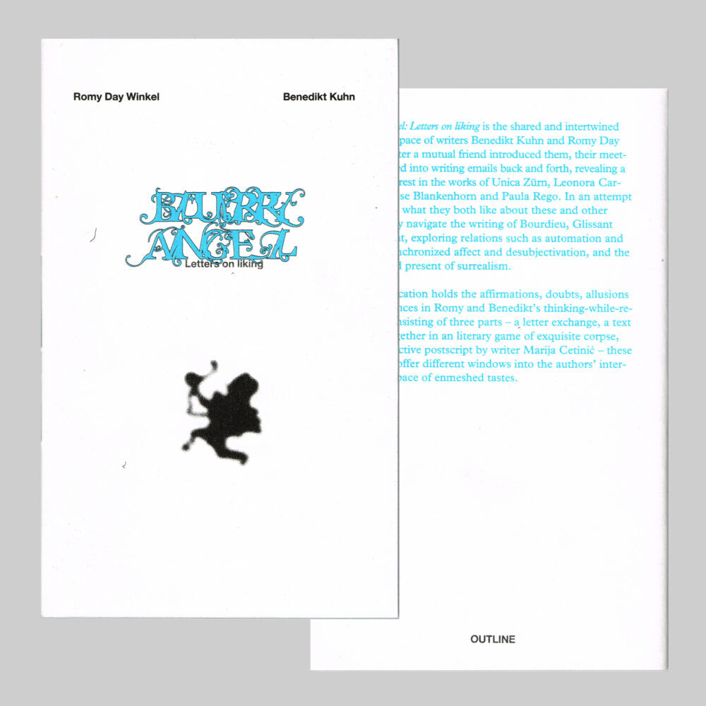 Blurry Angel: Letters on liking