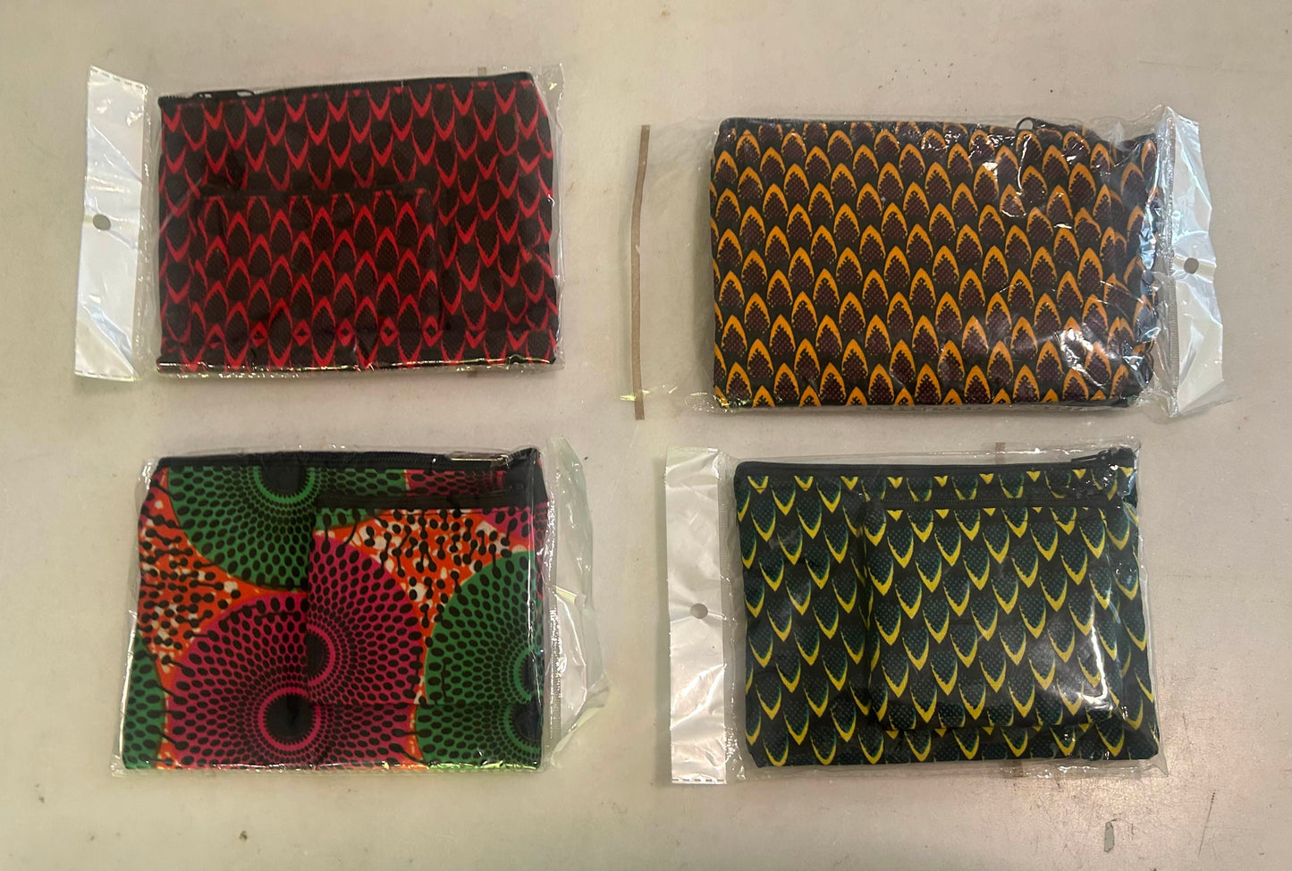Handmade Senegalese Pouch/Bag (set of two)
