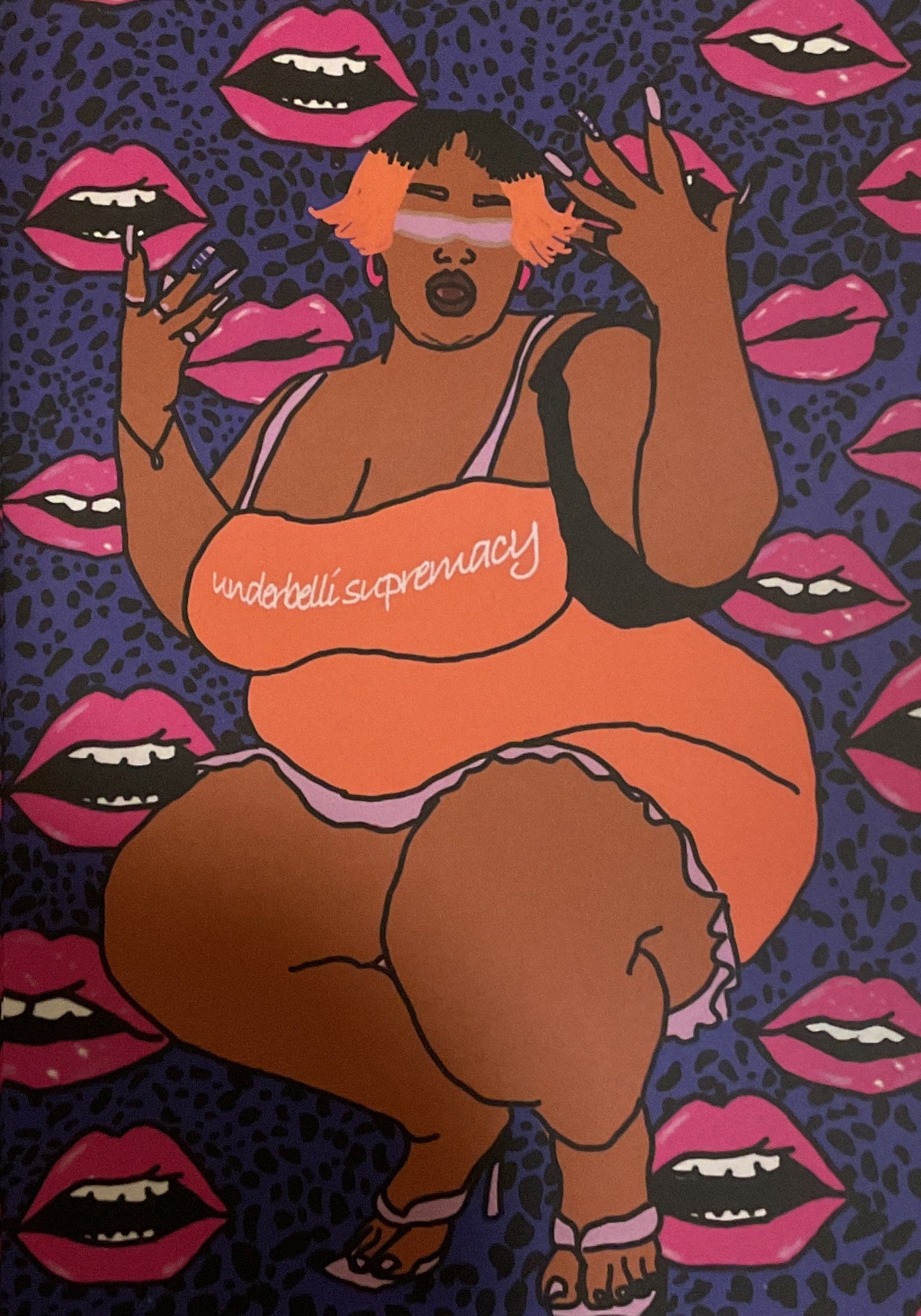 Postcard by Naomi Undo Belly Supremacy
