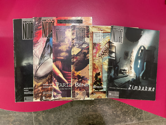 Revue Noire, issues 4, 7, 8, 18, 20, 25, 28
