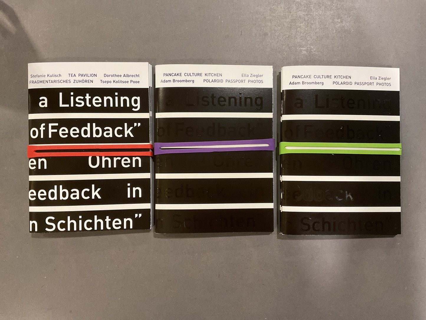 Seeing with a Listening Ear - Layers of feedback