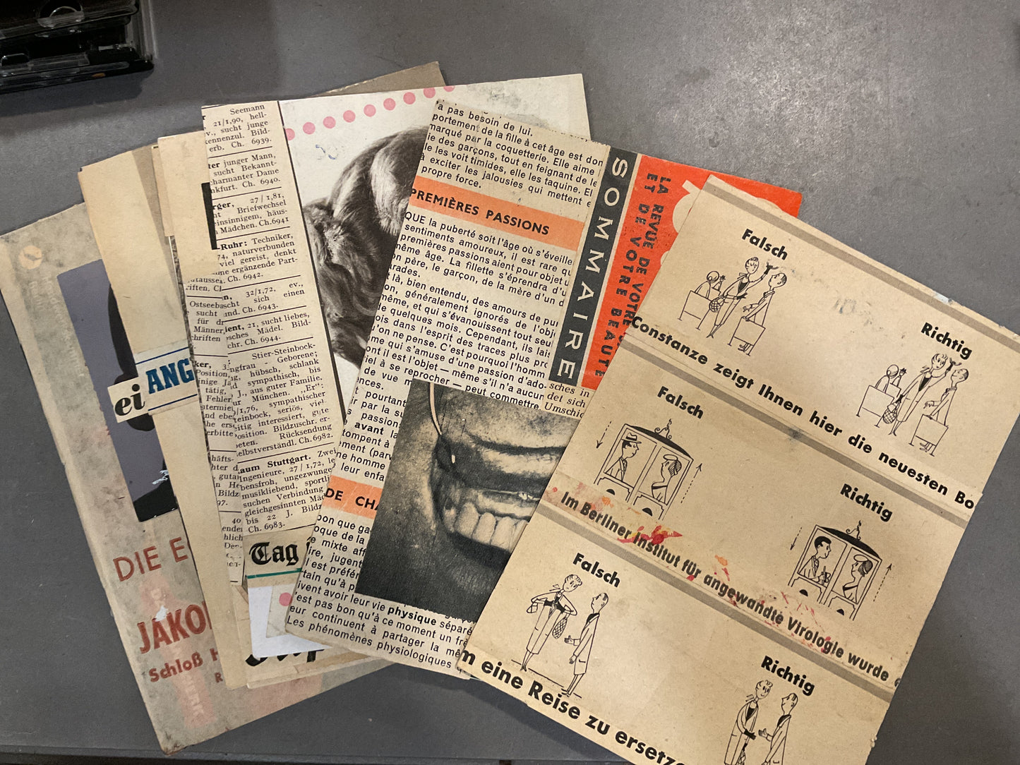 Postcards (collage)