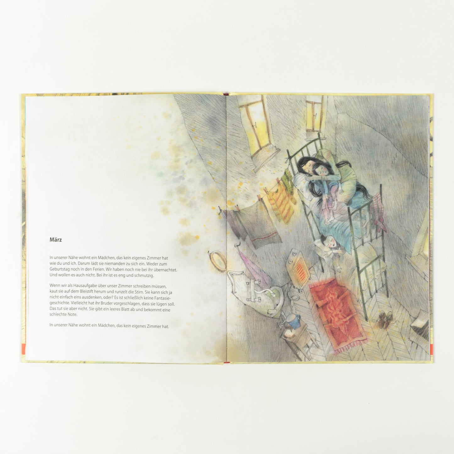 In unserer Nähe wohnt ein Mädchen