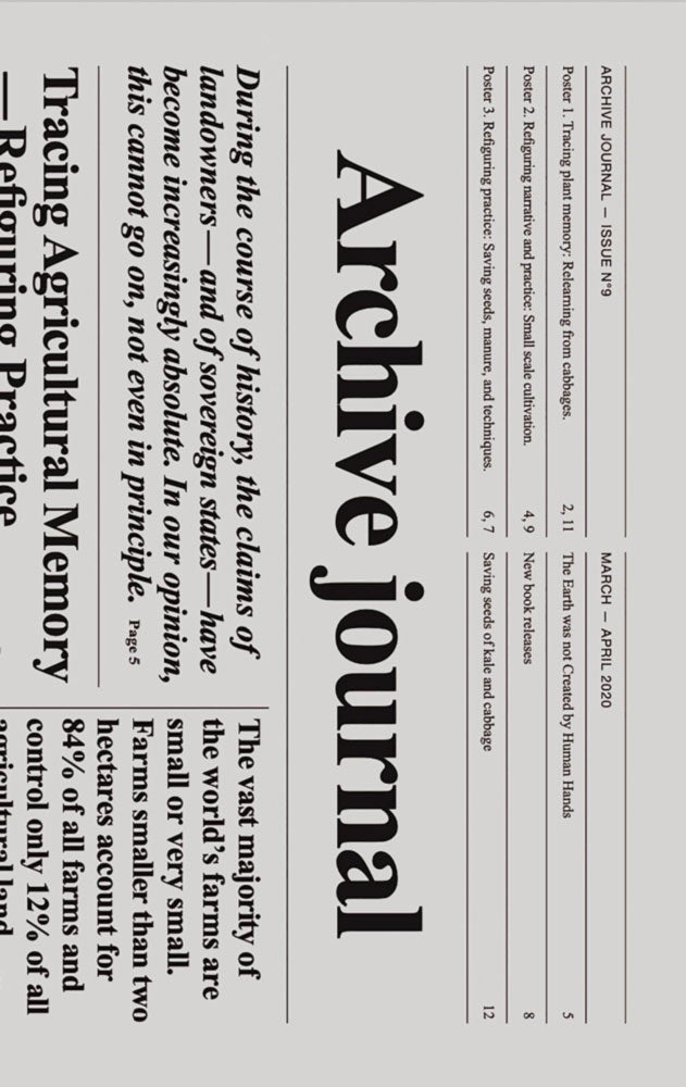 Archive Journal — Issue n. 9