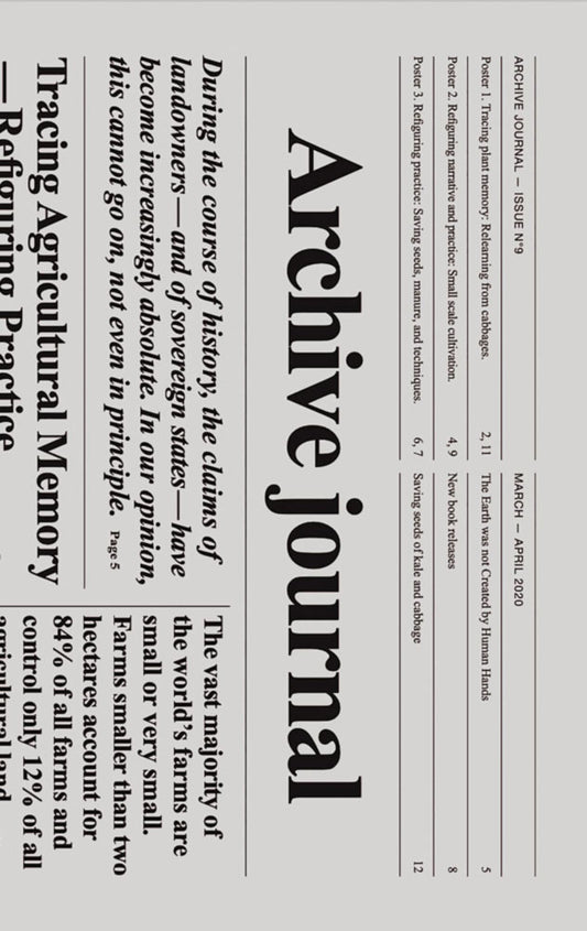 Archive Journal — Issue n. 9
