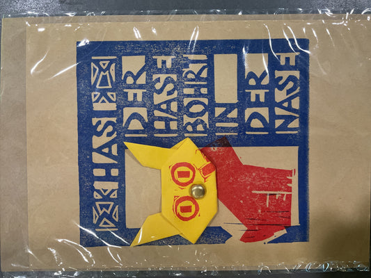 Postcard Flitzpost—Hasi