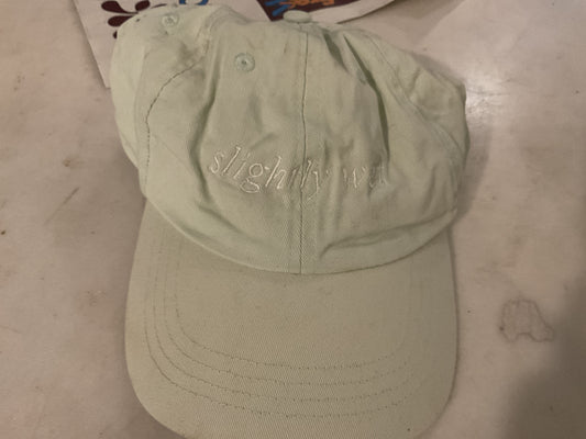 CAP- light green slightly wet