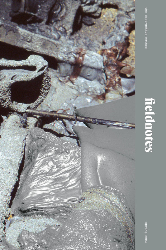 FIELDNOTES (6) | THE DESTRUCTIVE METHOD | SPRING 2024