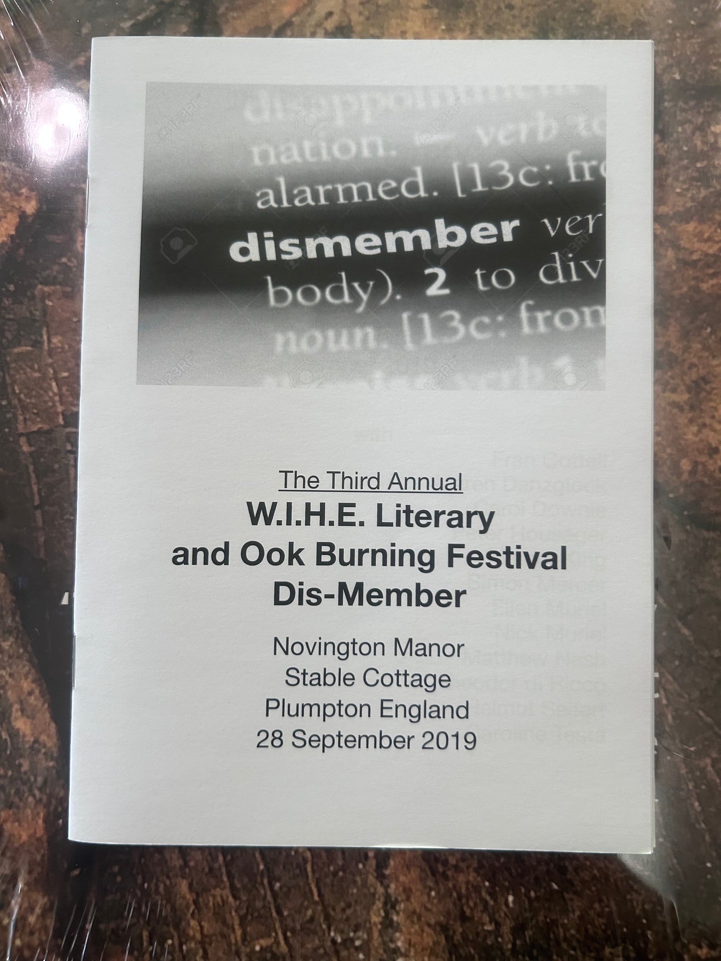 The Third Annual W.I.H.E - Dismember