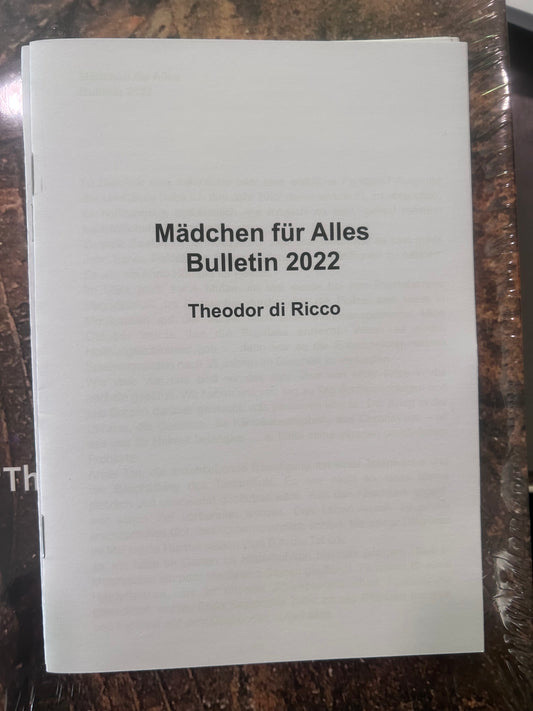 Mädchen für alles - Bulletin 2022