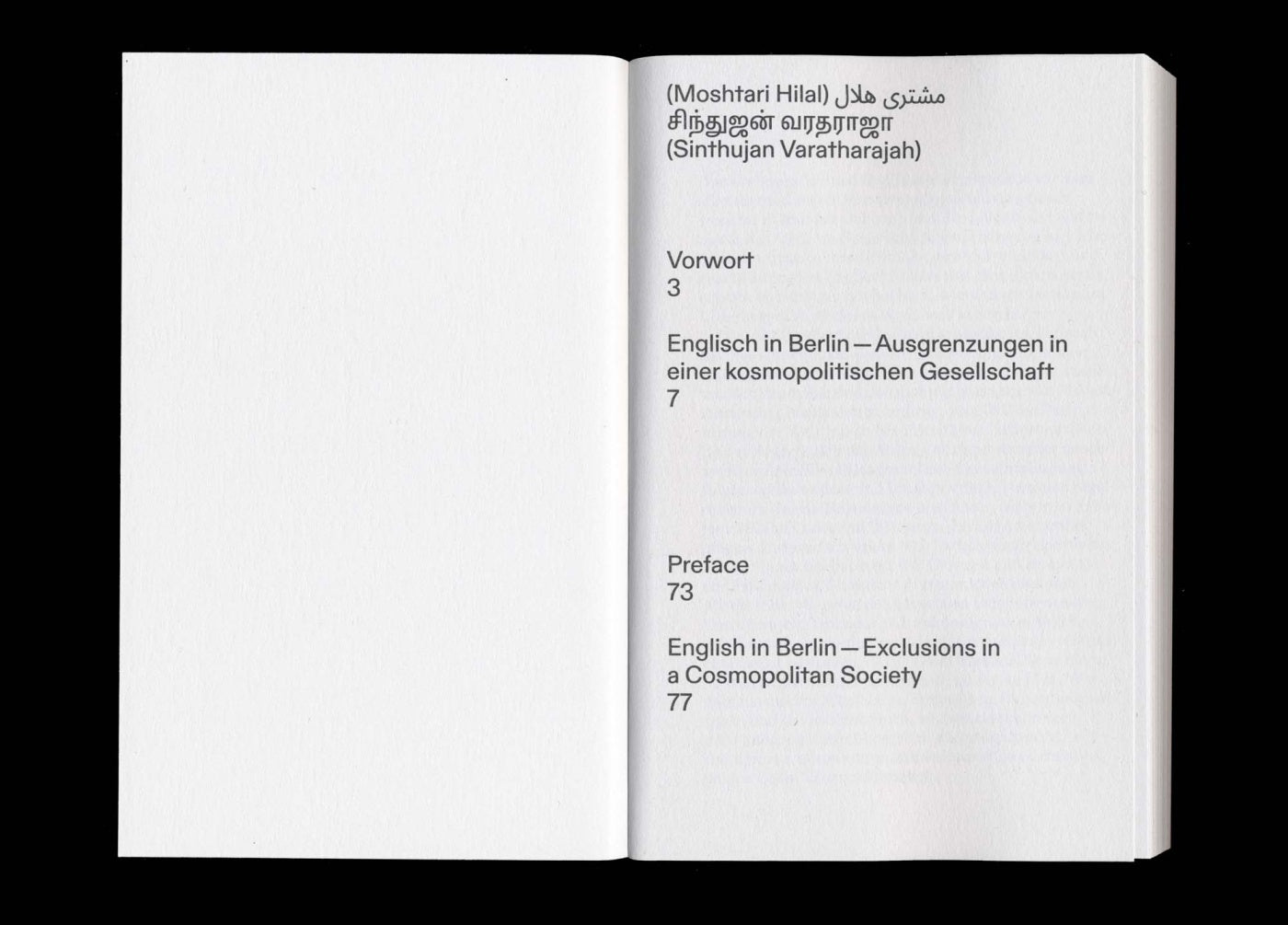 Englisch in Berlin, English in Berlin