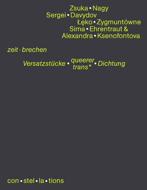 Versatzstücke queerer / trans* Dichtung